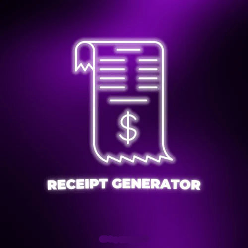 RECEIPT GENERATOR + VIEWBOT